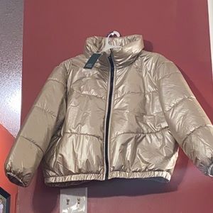 Poofy winter jacket